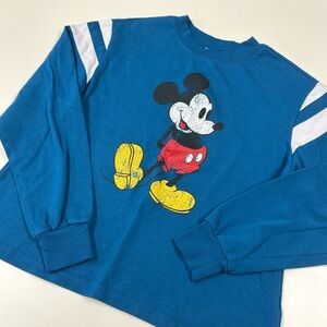 Disney Parks Mickey Mouse Crop Crewneck